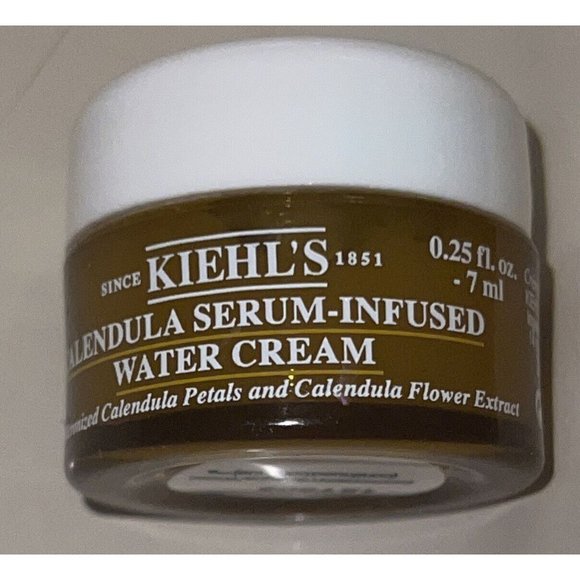 Kiehl's Calendula Serum-Infused Water Cream 0.25oz/7ml New - Picture 1 of 2